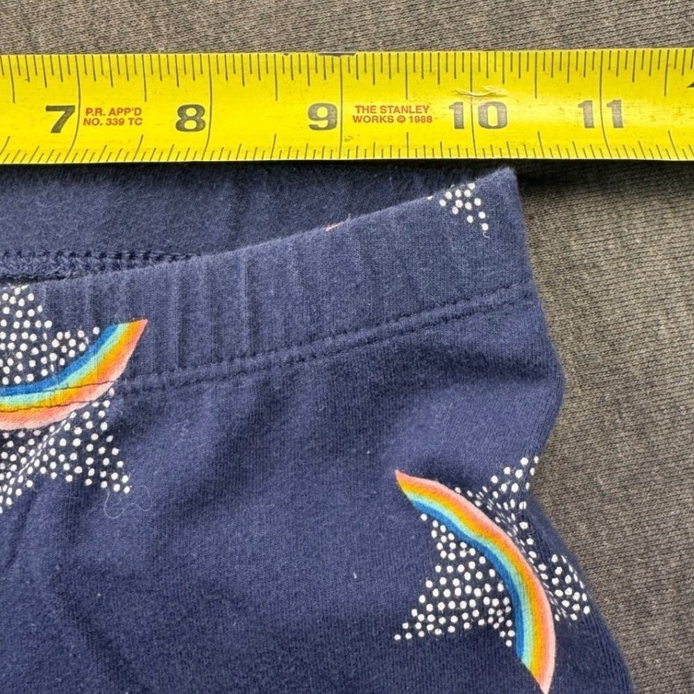 Cat & Jack Kids Girls Leggings Size M (7/8) Blue Star Print Cute Casual Pants‎ - Picture 6 of 10